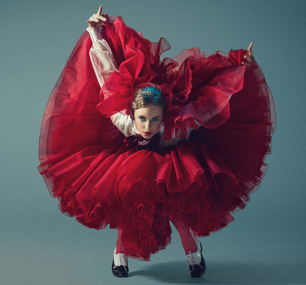 Member of Royal Danish Ballet (Copenhagen, Denmark) performing <em>Carmen</em>. Choreography by Marcos Morau. Photography by Klaus Vedfelt.